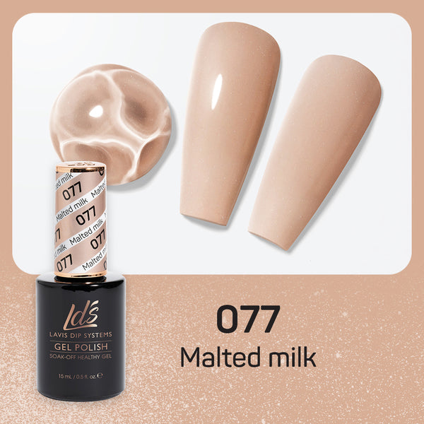 LDS Gel Nail Polish Duo - 077 Malted Milk by LDS sold by DTK Nail Supply