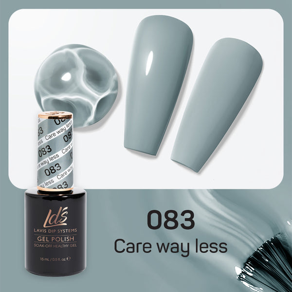 LDS Gel Nail Polish Duo - 083 Care Way Less by LDS sold by DTK Nail Supply