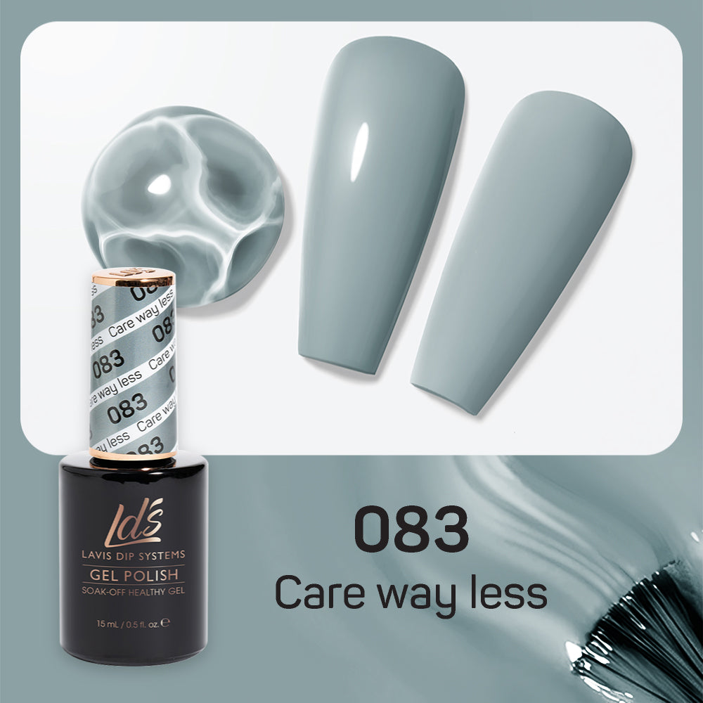 LDS Hema Free Gel Polish 083 - Care Way Less by LDS HEMA FREE GEL POLISH sold by DTK Nail Supply