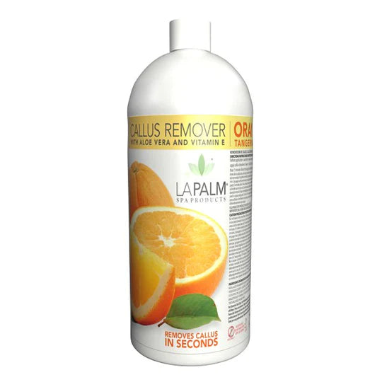 La Palm Callus Remover Orange Tangerine - 32oz by La Palm sold by DTK Nail Supply
