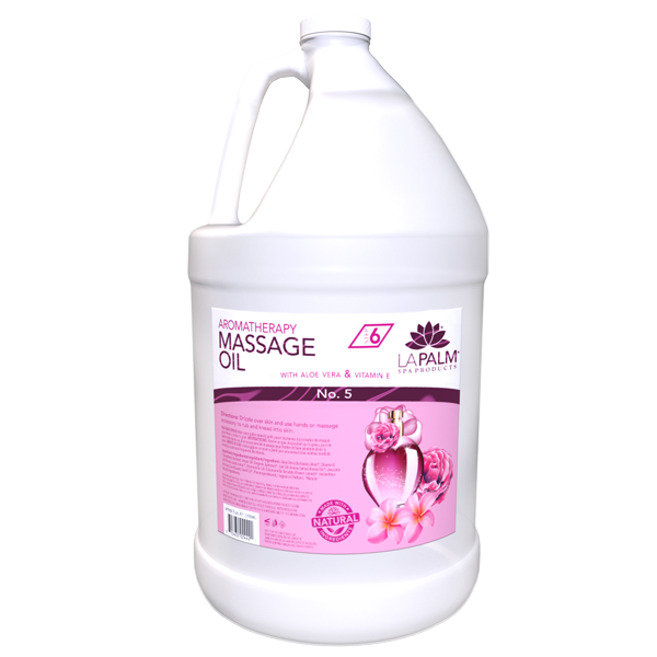 La Palm Massage Oil - No.5 - 1Gallon by La Palm sold by DTK Nail Supply