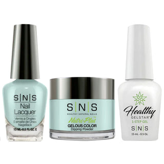  SNS 3 in 1 - DR11 Be-Calm Fog - Dip, Gel & Lacquer Matching by SNS sold by DTK Nail Supply