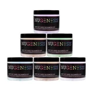  NuGenesis 100 Dipping Powder Colors by NuGenesis sold by DTK Nail Supply