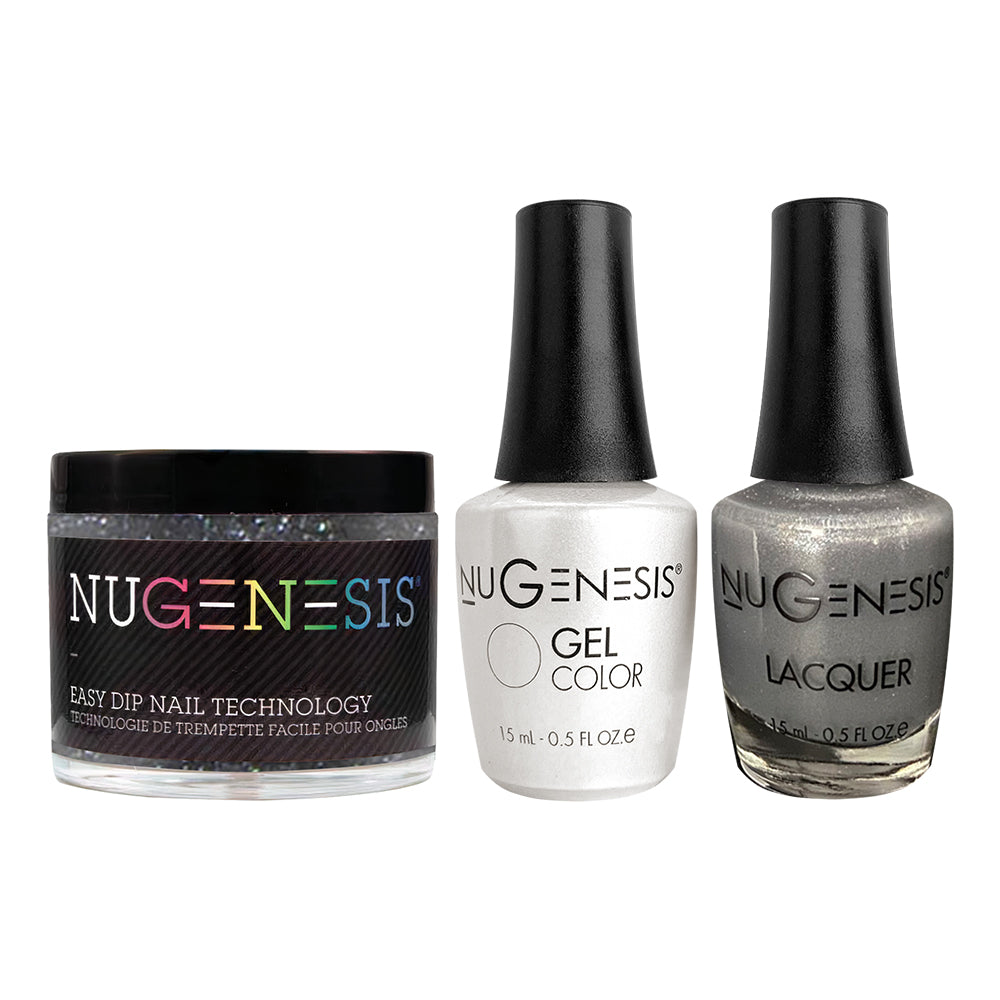 NU 3 in 1 - 055 Space Cadet - Dip, Gel & Lacquer Matching by NuGenesis sold by DTK Nail Supply
