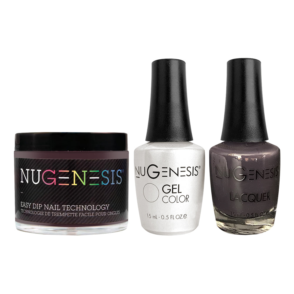NU 3 in 1 - 059 Beaver Tail - Dip, Gel & Lacquer Matching by NuGenesis sold by DTK Nail Supply