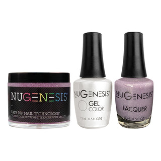  NU 3 in 1 - 071 Little Lilac - Dip, Gel & Lacquer Matching by NuGenesis sold by DTK Nail Supply