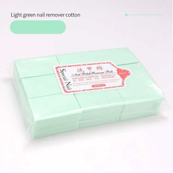 Green Nail Polish Remover Pads by Gelish sold by DTK Nail Supply