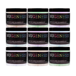 One Line NuGenesis 250 Dipping Powder Colors by NuGenesis sold by DTK Nail Supply