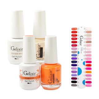 Gelixir Gel & Lacquer Part 1 - Set of 18 Gel & Lacquer Combos by Gelixir sold by DTK Nail Supply