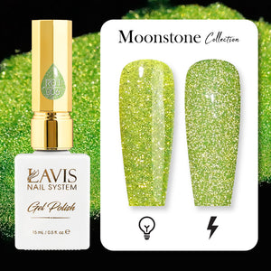 LAVIS Reflective R05 - 20 - Gel Polish 0.5 oz - Neon Lights Reflective Collection by LAVIS NAILS sold by DTK Nail Supply