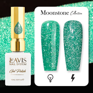  LAVIS Reflective R05 - 27 - Gel Polish 0.5 oz - Glow With The Flow Reflective Collection by LAVIS NAILS sold by DTK Nail Supply