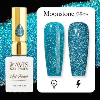 LAVIS Reflective R05 - 28 - Gel Polish 0.5 oz - Glow With The Flow Reflective Collection by LAVIS NAILS sold by DTK Nail Supply