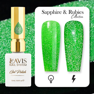  LAVIS Reflective R04 - 05 - Gel Polish 0.5 oz - Sapphire And Rubies Collection by LAVIS NAILS sold by DTK Nail Supply