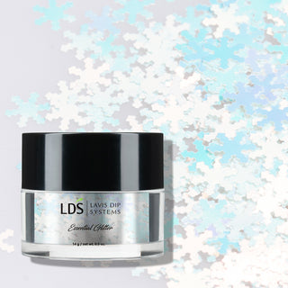  LDS Snowflake Glitter Nail Art - 0.5oz SF03 Diva Lights by LDS sold by DTK Nail Supply