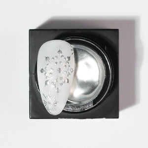 Emboss Gel Polish Nail Art - 0.5oz Silver