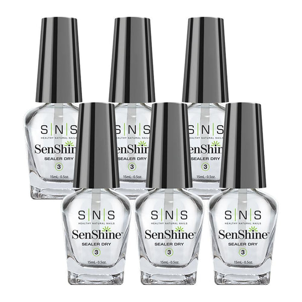 SNS SenShine Sealer Dry Kit - Dipping Essential 0.5 oz by SNS sold by DTK Nail Supply