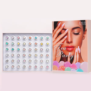 Lavis Tea Party Gel Nail Polish Collections (48 colors): 109 - 156 by LAVIS NAILS sold by DTK Nail Supply