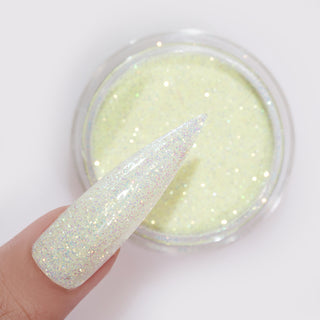  LDS UV Glitter Nail Art - 0.5oz Butter Cream UV01 by LDS sold by DTK Nail Supply