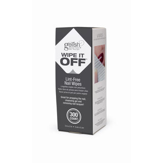  Gelish Wipe It Off Lint Free by Gelish sold by DTK Nail Supply