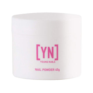  06 - Core XXX White - 45g - YOUNG NAILS Acrylic Powder by Young Nails sold by DTK Nail Supply