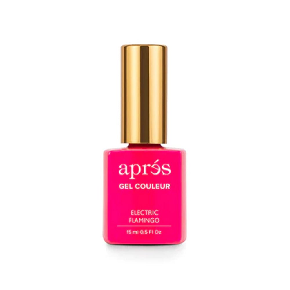 Apres Gel Polish - 264 Electric Flamingo - DTK Nail Supply