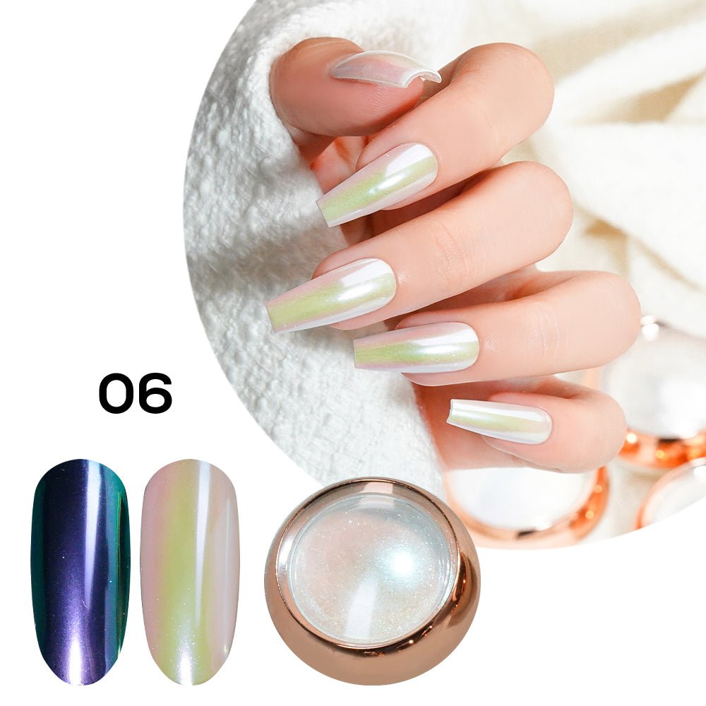 Aurora Galaxy Chrome Nail Powder - 06 - DTK Nail Supply