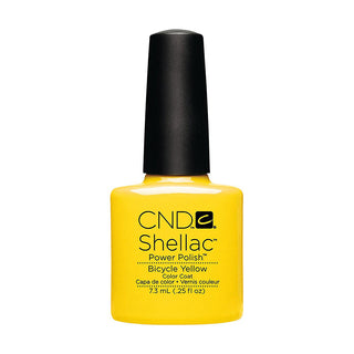  CND Shellac Gel Polish - 003CL Bicycle Yellow - Yellow Colors by CND sold by DTK Nail Supply