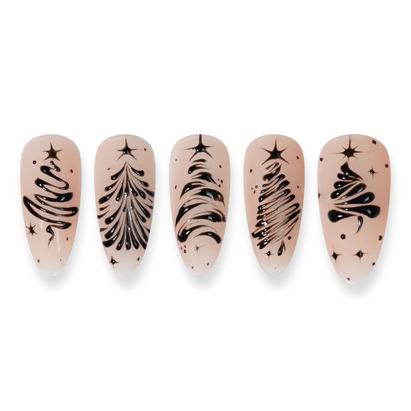 Emboss Gel Polish Nail Art - 0.5oz Black