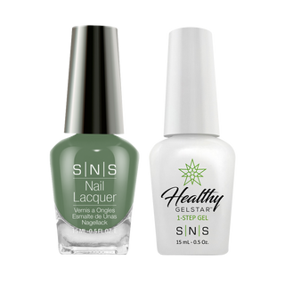  SNS Gel Nail Polish Duo - BOS 10 Green Colors by SNS sold by DTK Nail Supply