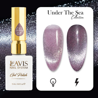  LAVIS Cat Eyes CE2 - 07 - Gel Polish 0.5 oz - Under The Sea Collection by LAVIS NAILS sold by DTK Nail Supply