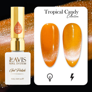  LAVIS Cat Eyes CE3 - 09 - Gel Polish 0.5 oz - Tropical Candy Collection by LAVIS NAILS sold by DTK Nail Supply