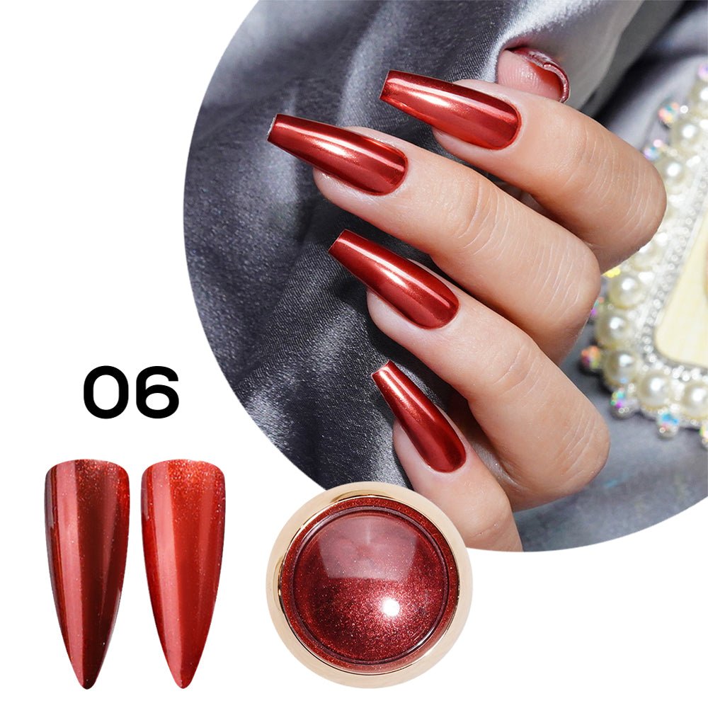 Classic Chrome Nail Powder - 06B - DTK Nail Supply