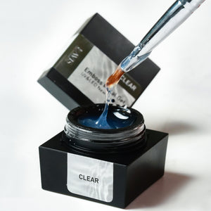 Emboss Gel Polish Nail Art - 0.5oz Clear