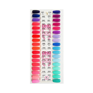 DC Part 1 - Set of 35 Gel & Lacquer Combo by DND DC sold by DTK Nail Supply