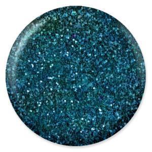 DND DC Gel Polish 248 - Glitter, Blue Colors - Dark Aqua - DTK Nail Supply