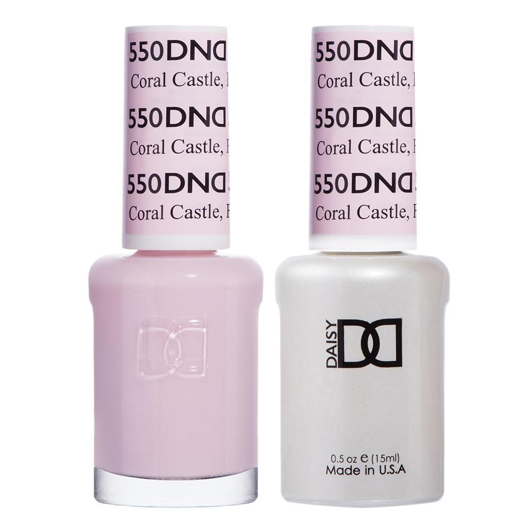 DND Gel Nail Polish Duo - 550 Coral Castle, FL - DTK Nail Supply