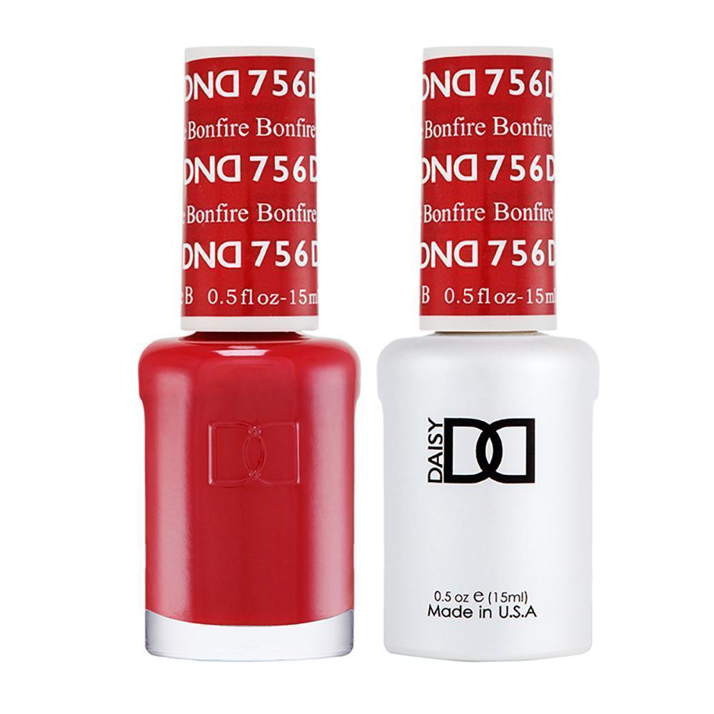 DND Gel Nail Polish Duo - 756 Bonfire - DTK Nail Supply