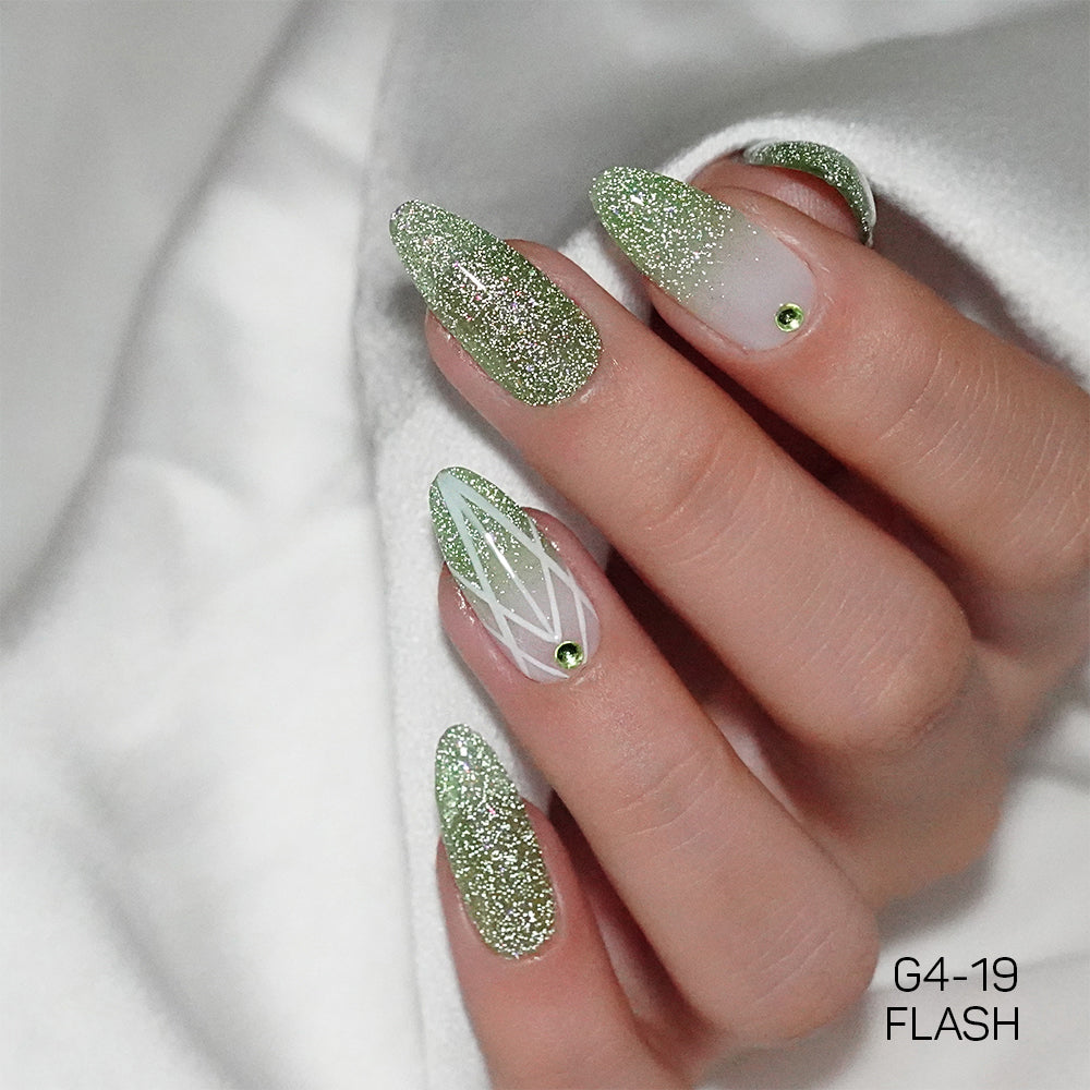 LAVIS Glitter G04 - 19 - Gel Polish 0.5 oz - Couture Collection by LAVIS NAILS sold by DTK Nail Supply