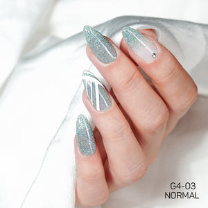 LAVIS Glitter G04 - 03 - Gel Polish 0.5 oz - Couture Collection by LAVIS NAILS sold by DTK Nail Supply