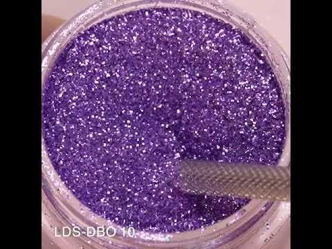 LDS Holographic Fine Glitter Nail Art - 0.5oz DB10 Disco Lady