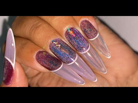 Jelly Gel Polish Colors - LDS 11 Mulberry Frost - Nude Collection