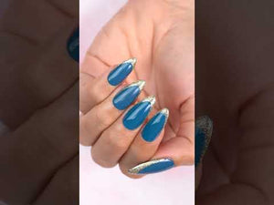 Lavis Gel Nail Polish Duo - 056 Blue Colors - Chilly