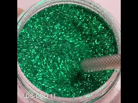 LDS Holographic Fine Glitter Nail Art - 0.5oz DB11 Forest