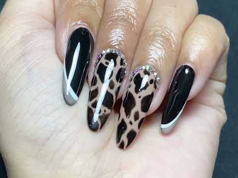 LDS Gel Polish Nail Art Liner - Black 01 (ver 2)