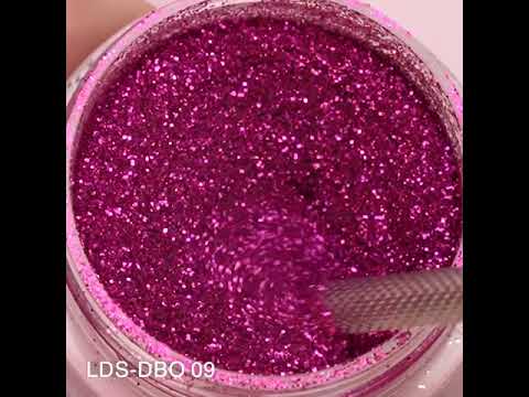 LDS Holographic Fine Glitter Nail Art - 0.5oz DB09 Night Dream