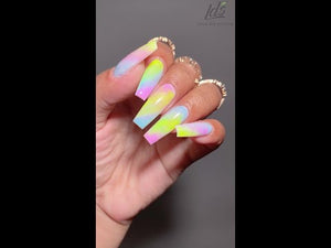 LDS Gel Nail Polish Duo - 180 White Colors - Blissful White