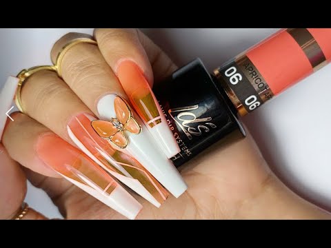 Jelly Gel Polish Colors - LDS 06 Apricot Appeal - Nude Collection