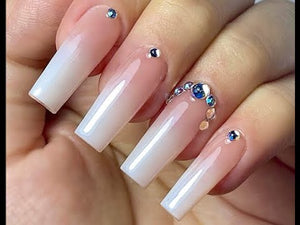 LDS Gel Nail Polish Duo - 180 White Colors - Blissful White