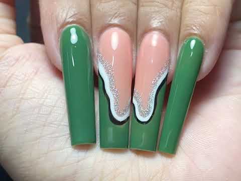 LDS 092 Olive Garden - LDS Healthy Gel Polish & Matching Nail Lacquer Duo Set - 0.5oz