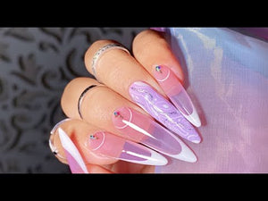 LDS 12 Hint of Violet - Gel Polish 0.5 oz - Jelly Nude